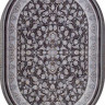 Иранский ковер FARSI 1200 G256-DARK-GRAY-OVAL