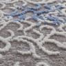 Турецкий ковер ARMINA-03851A-BLUE-BLUE-OVAL
