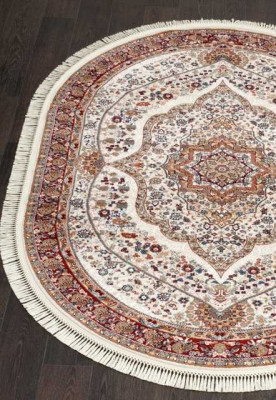 Ковёр ISFAHAN-D511-CREAM-OVAL