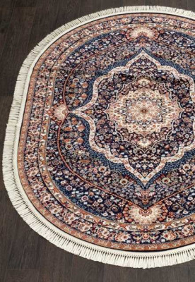 Ковёр ISFAHAN-D511-NAVY-OVAL