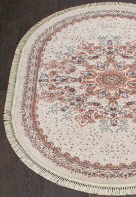 Ковёр ISFAHAN-D521-CREAM-OVAL