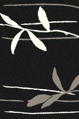 Прямоугольный ковер PLATINUM T633 BLACK